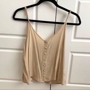 NWOT F21 Cami with Button Detailing